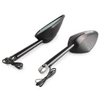 Rear View Side Mirrors for Ducati Honda Kawasaki Suzuki Universal