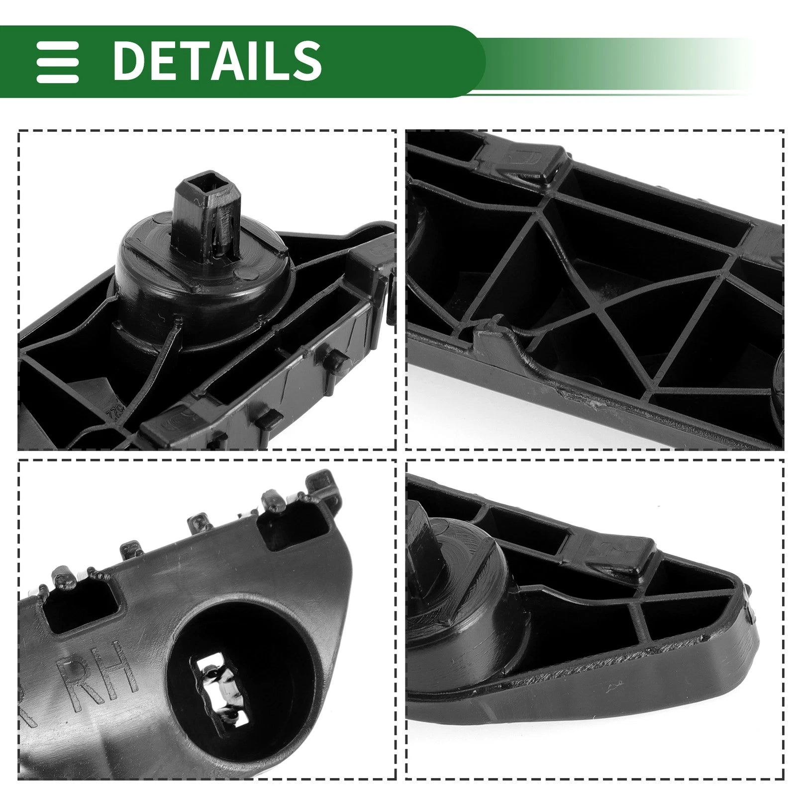 1pc Right Front Bumper Retainer Bracket No. 622243BG0A for Nissan Versa (2012–2014)