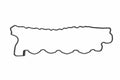 Left Engine Valve Cover Gasket for Mercedes-Benz S600 (1999–2006) 1370160221