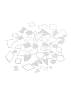 Set of 54 Acrylic Ruler Quilt Patchwork Templates for Sewing Craft