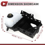 Coolant Expansion Overflow Tank with Cap & Pipe No.BL3Z8A080B for Ford F-150 