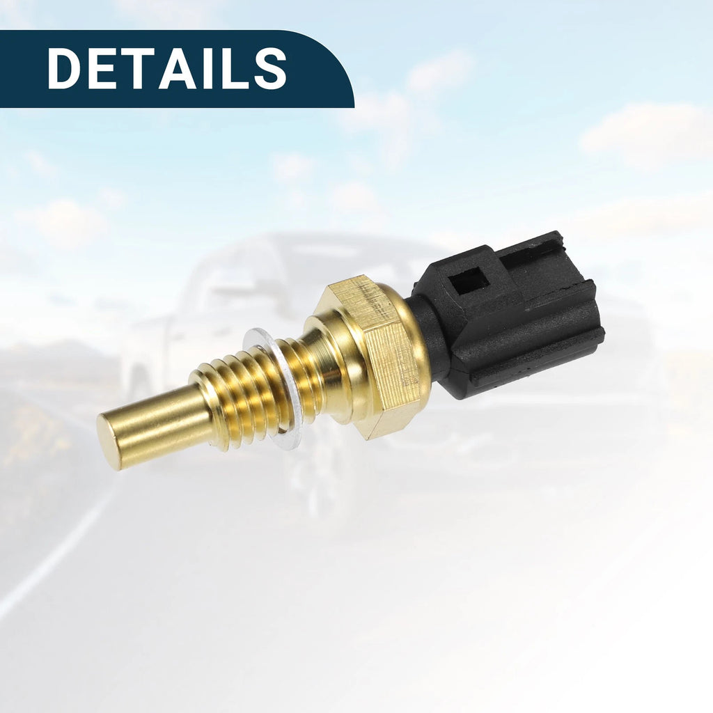 Coolant Temperature Sensor for Ford F-350  1Pcs Gold Tone
