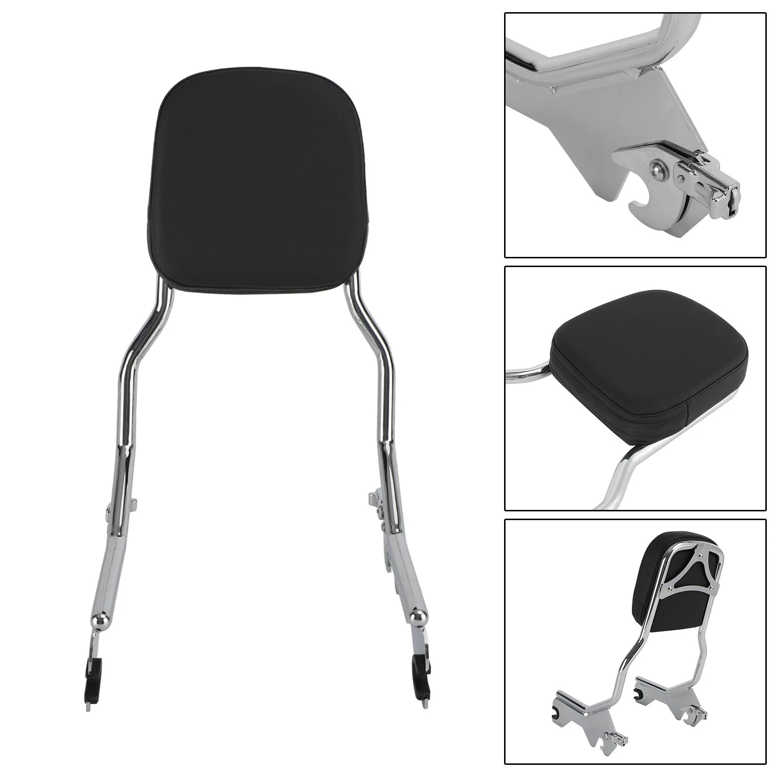 Passenger Sissy Bar Backrest for Harley FXBB Softail Slim (2018–2023)