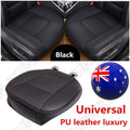 Black Luxury PU Leather Car Seat Cover Protector for AU Models