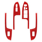 Carbon Fiber Window Lift Switch Cover Trim for Honda Accord (2003-2007)