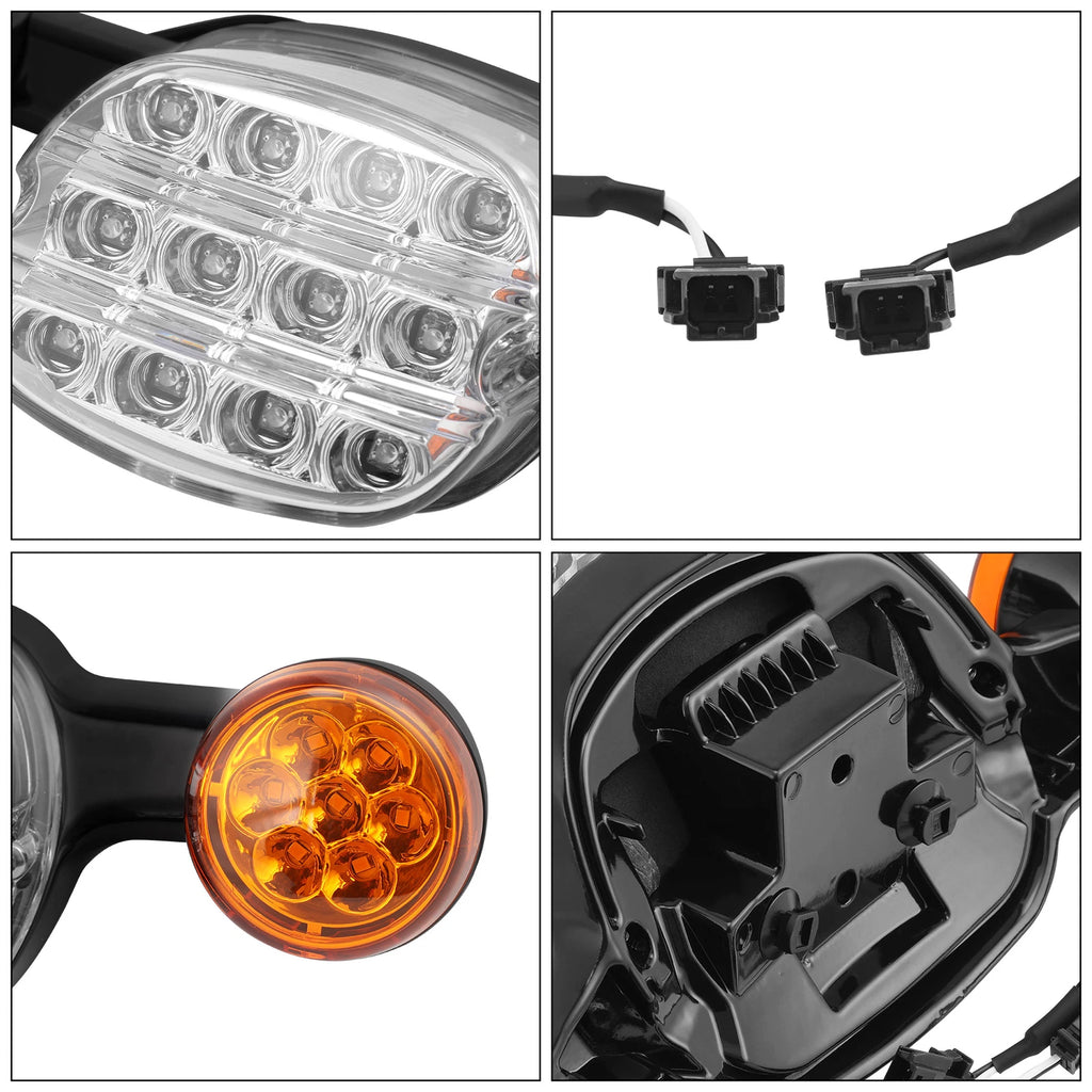 LED Rear Brake Tail Light Turn Signals for Harley Low Rider FXLR (2018–2020)