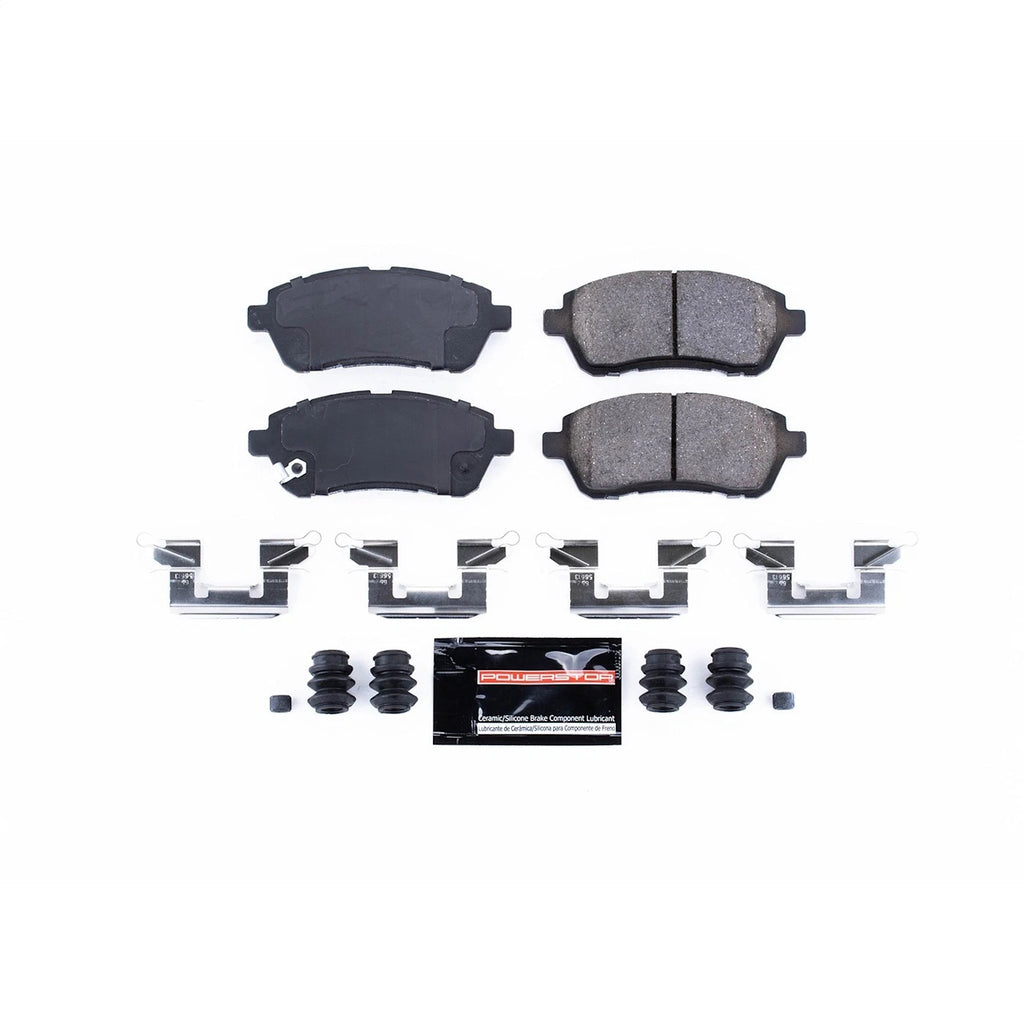 2X Powerstop Z23 Brake Pads for Mazda 2 (2011–2014)