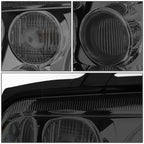 Crystal Headlight Set with Fog Lamps for Volkswagen Jetta Mk4 (1999–2005)