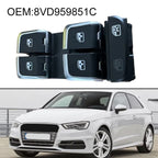 Replacement Window Switch 8VD959851C for Audi A3 S3 8V (2013–2020)