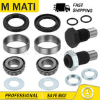 Swing Arm Bearing Seal Kit w/Shaft for Kawasaki KVF360 KVF650 KVF700 KFX700 (2003–2019)