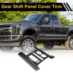 Carbon Fiber Gear Shift Panel Cover Trim for Ford F-150 (2015–2020)