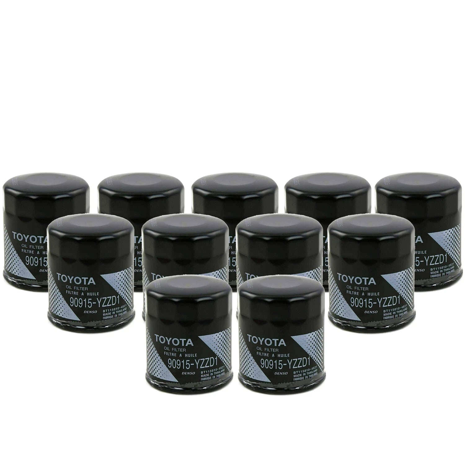 Set of 11 Engine Oil Filters for Lexus Toyota (OEM)