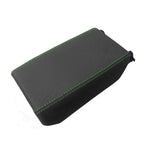 Console Lid Armrest Cover for Ford Bronco (2021–2024) Green Stitch