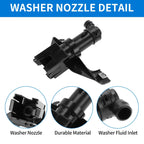 Front Driver Side Headlight Washer Nozzle for Lexus RX330 RX350 (2004-2006)