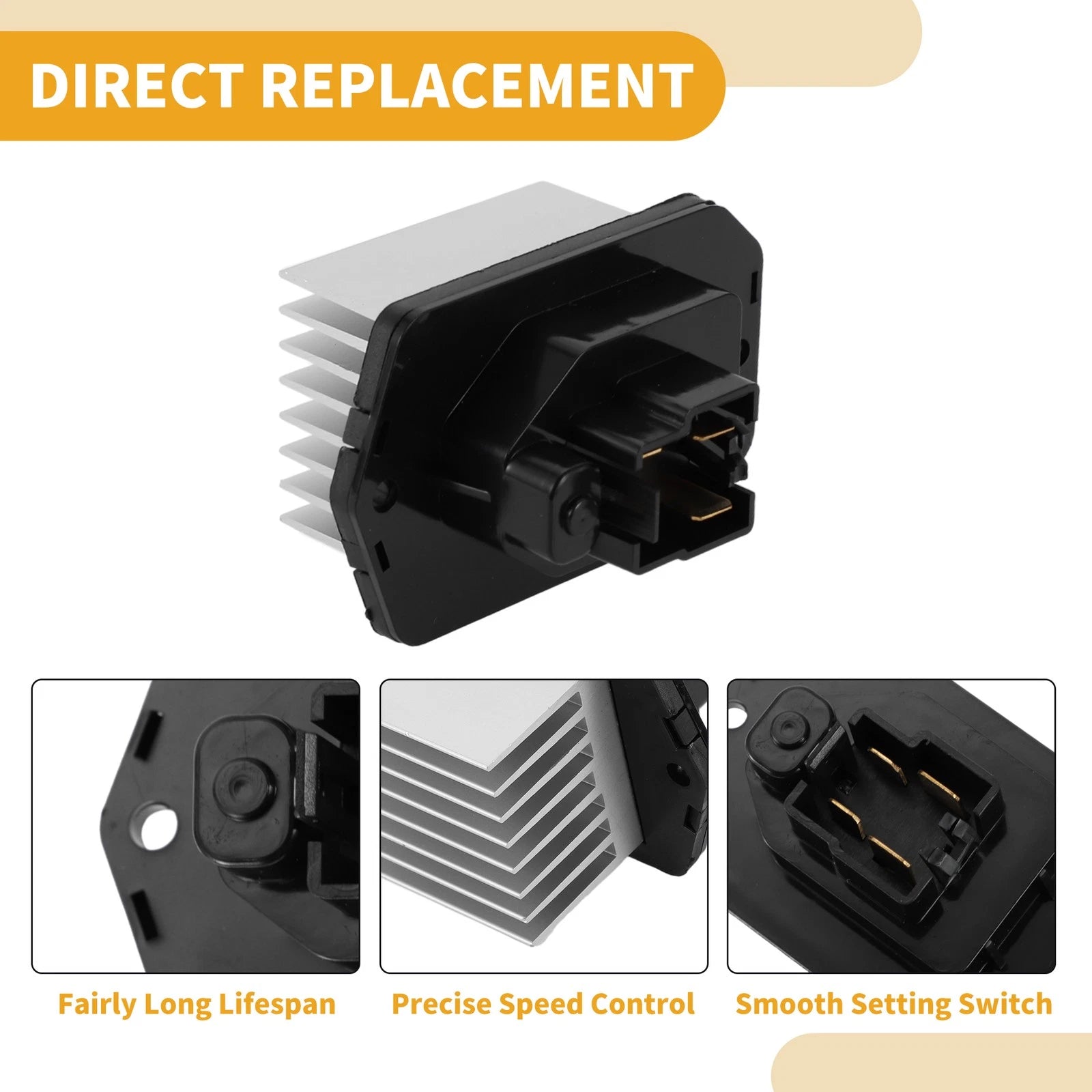 HVAC Blower Motor Resistor No. 277611ME0A for Infiniti M37 (2011–2013)