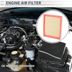 Car Engine Air Filter for MERCEDES-BENZ A-CLASS (2004-2012) - 1 x Filter