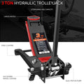 3 Ton Hydraulic Floor Jack for Universal Use (6000lbs Capacity)