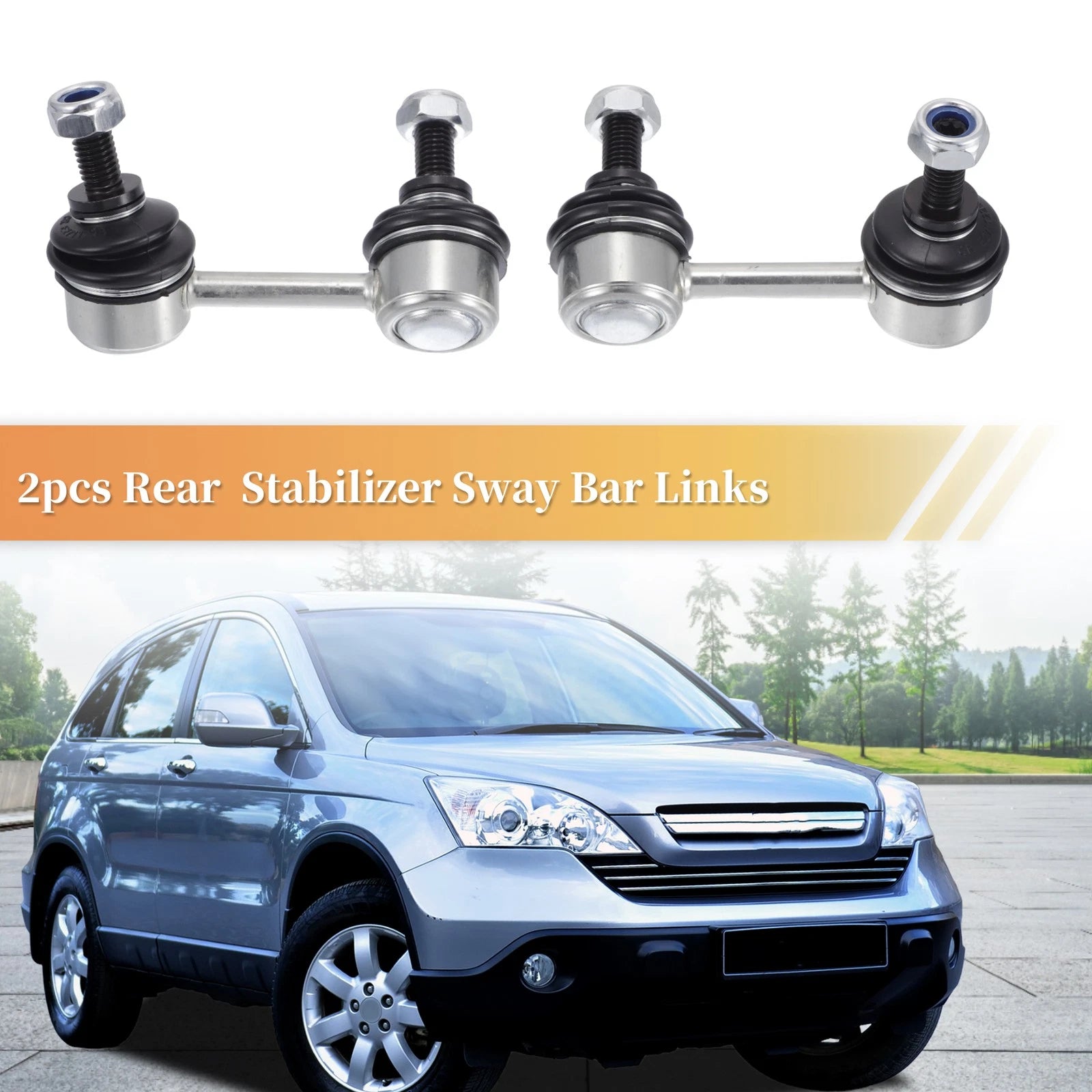 2pcs Rear Stabiliser Sway Bar Link for Acura ILX (2013–2019) K750125/K750126
