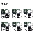 6X Carburetor Gasket Kit for Stihl FS45 FS46 FS55 (Z010-001-K009 RB-274)