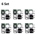 6X Carburetor Gasket Kit for Stihl FS45 FS46 FS55 (Z010-001-K009 RB-274)