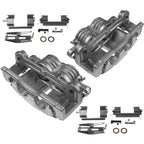 Front Brake Calipers with Bracket for Chevrolet GMC Isuzu Saab Buick