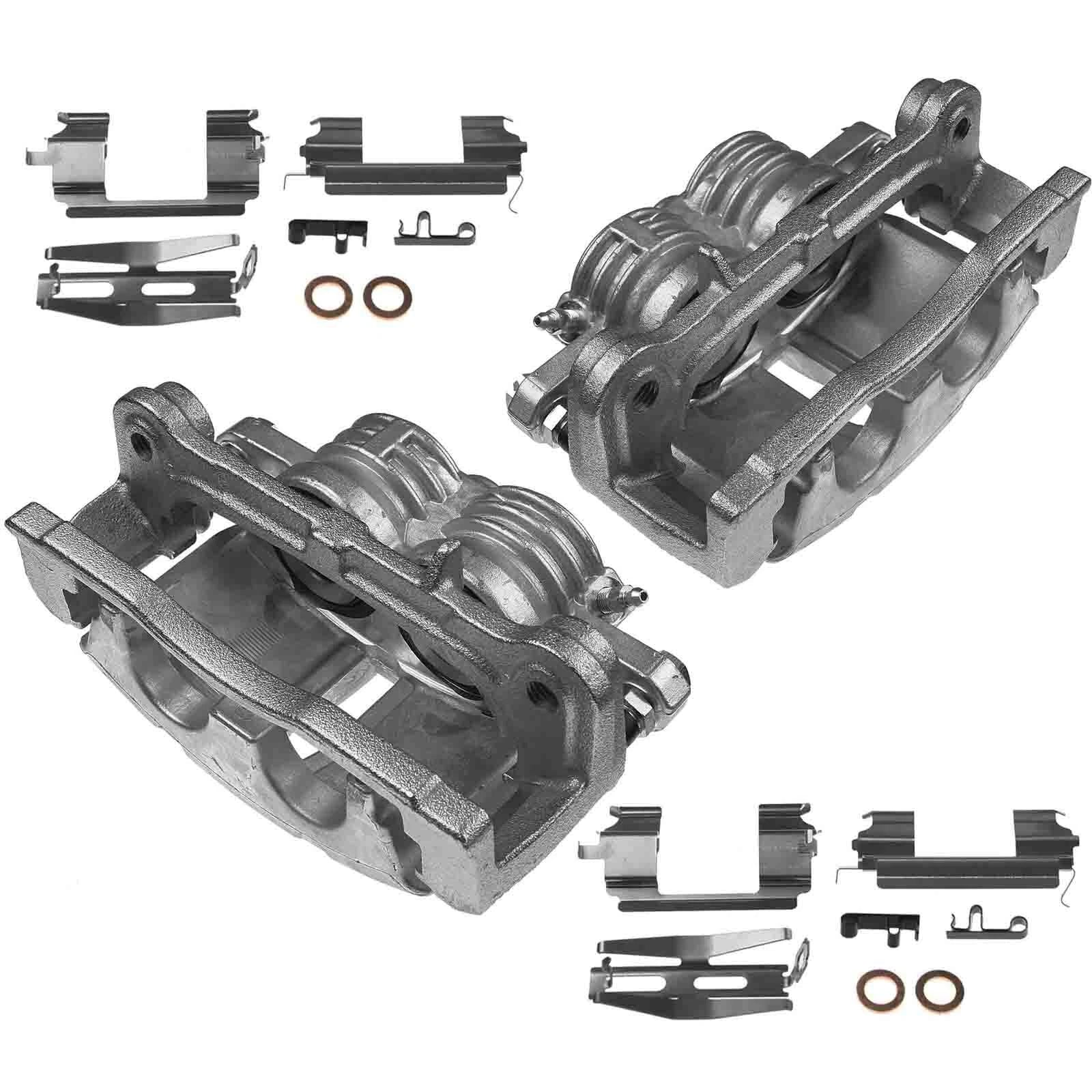 Front Brake Calipers with Bracket for Chevrolet GMC Isuzu Saab Buick