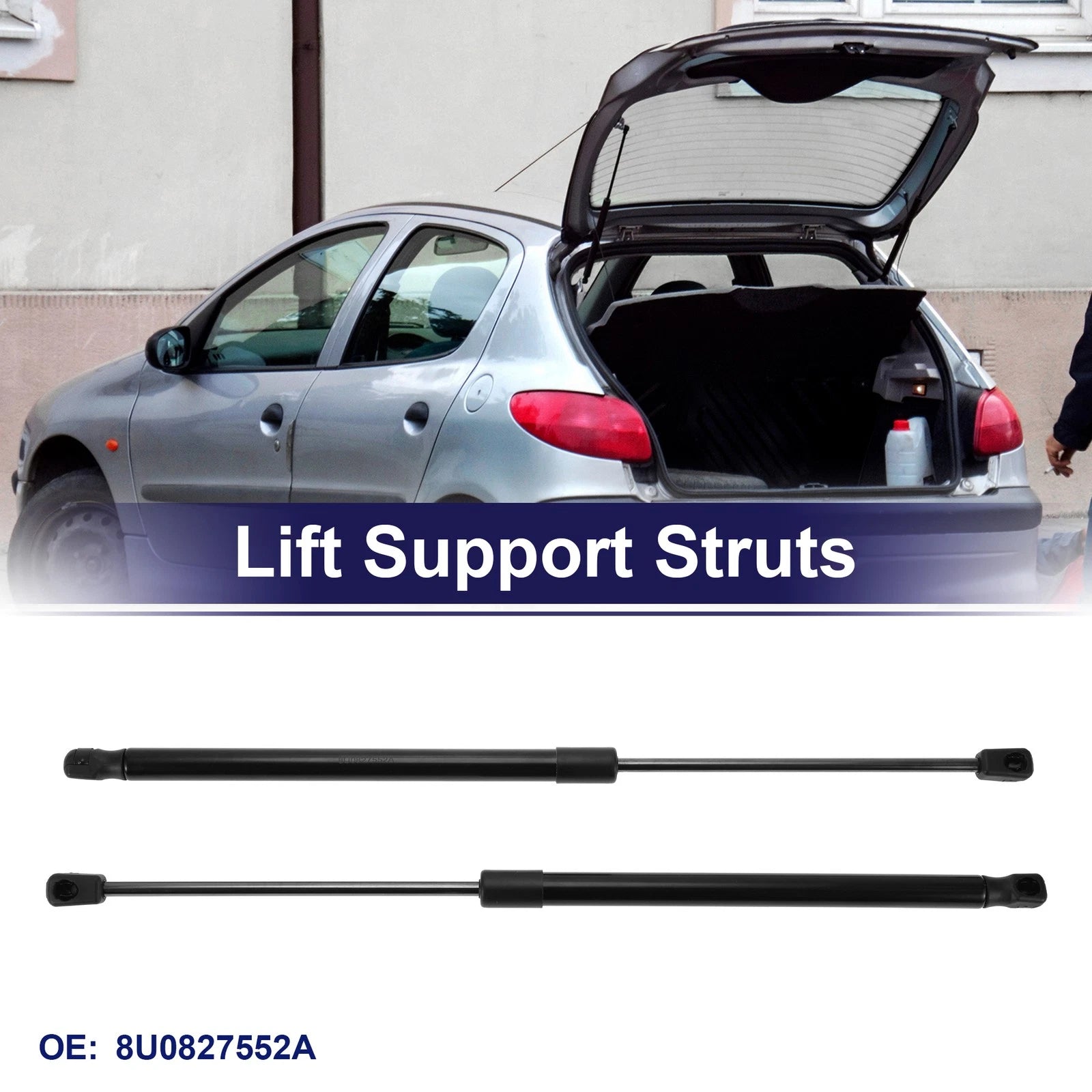Tailgate Lift Support Struts Gas Spring No. 8U0827552A for Audi Q3 (2011–2018)