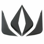 Set of 4 Rear Lower Air Diffuser Fins for Chevrolet Corvette C7 (2014–2019)