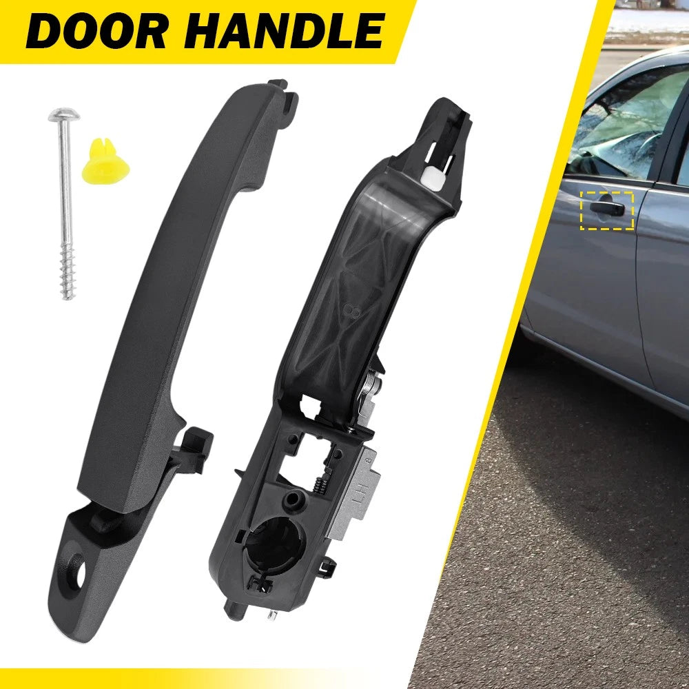 LH Exterior Door Handle for Ford Focus (2008–2011) - Black