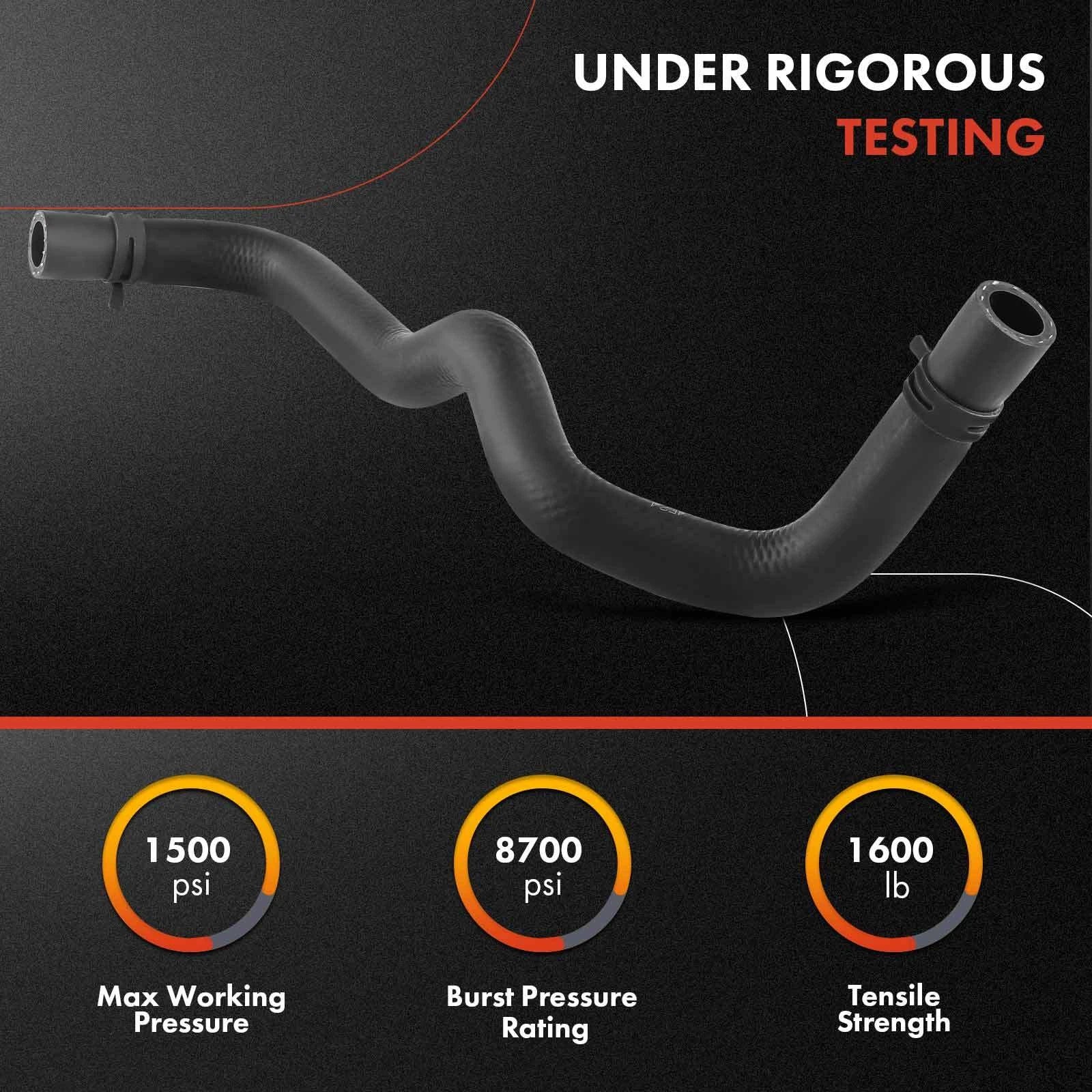 Power Steering Reservoir Line Hose for Ford Taurus, Lincoln MKS (2008–2019)