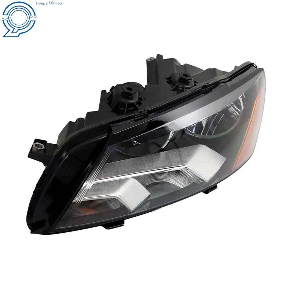 Driver Side Headlight for Volkswagen Passat (2012–2015) Halogen Black Housing
