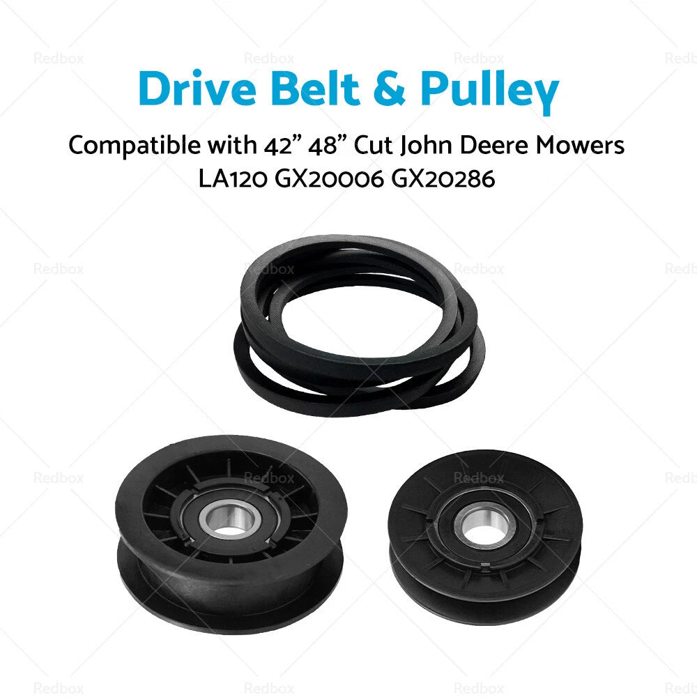 Belt & Pulley for John Deere LA120 (2006–2008) GX20006 GX20286