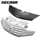 Front Bumper Grille + Hood Molding Cover for Nissan Versa Note (2014–2016) Chrome