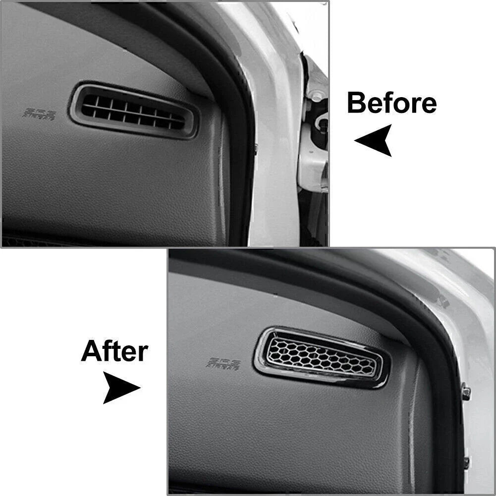 Honeycomb Inner Dash Air Vent Outlet Cover for Honda Civic (2022 - Present)