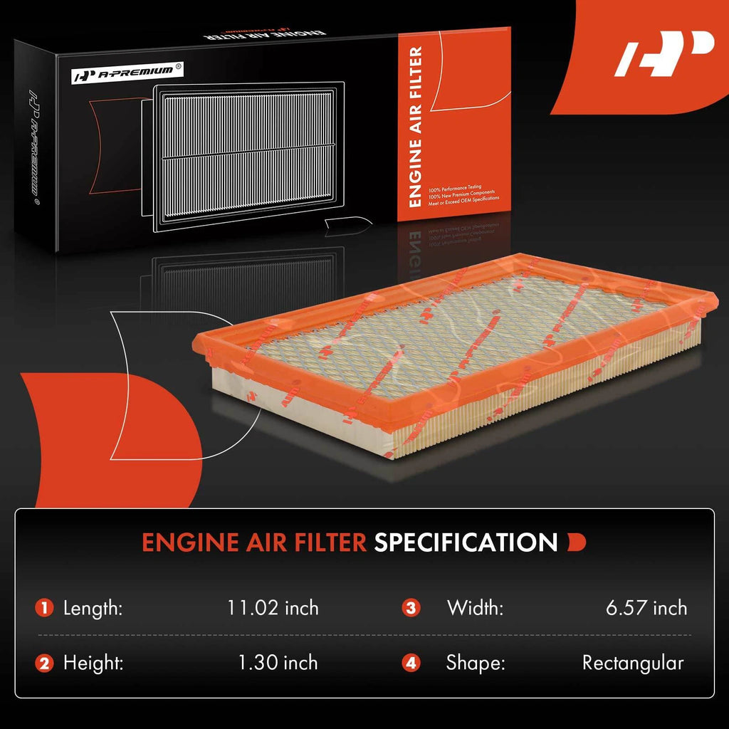 Engine & Activated Carbon Cabin Air Filter for Nissan Altima (2013-2023)