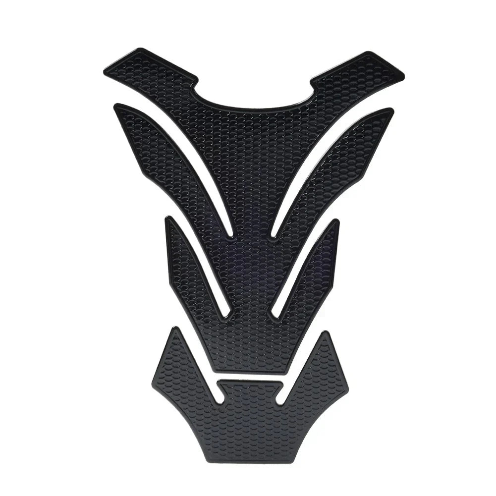 Black Motorcycle Fuel Tank Pad Cover Protector Decal Grip