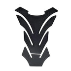 Black Motorcycle Fuel Tank Pad Cover Protector Decal Grip