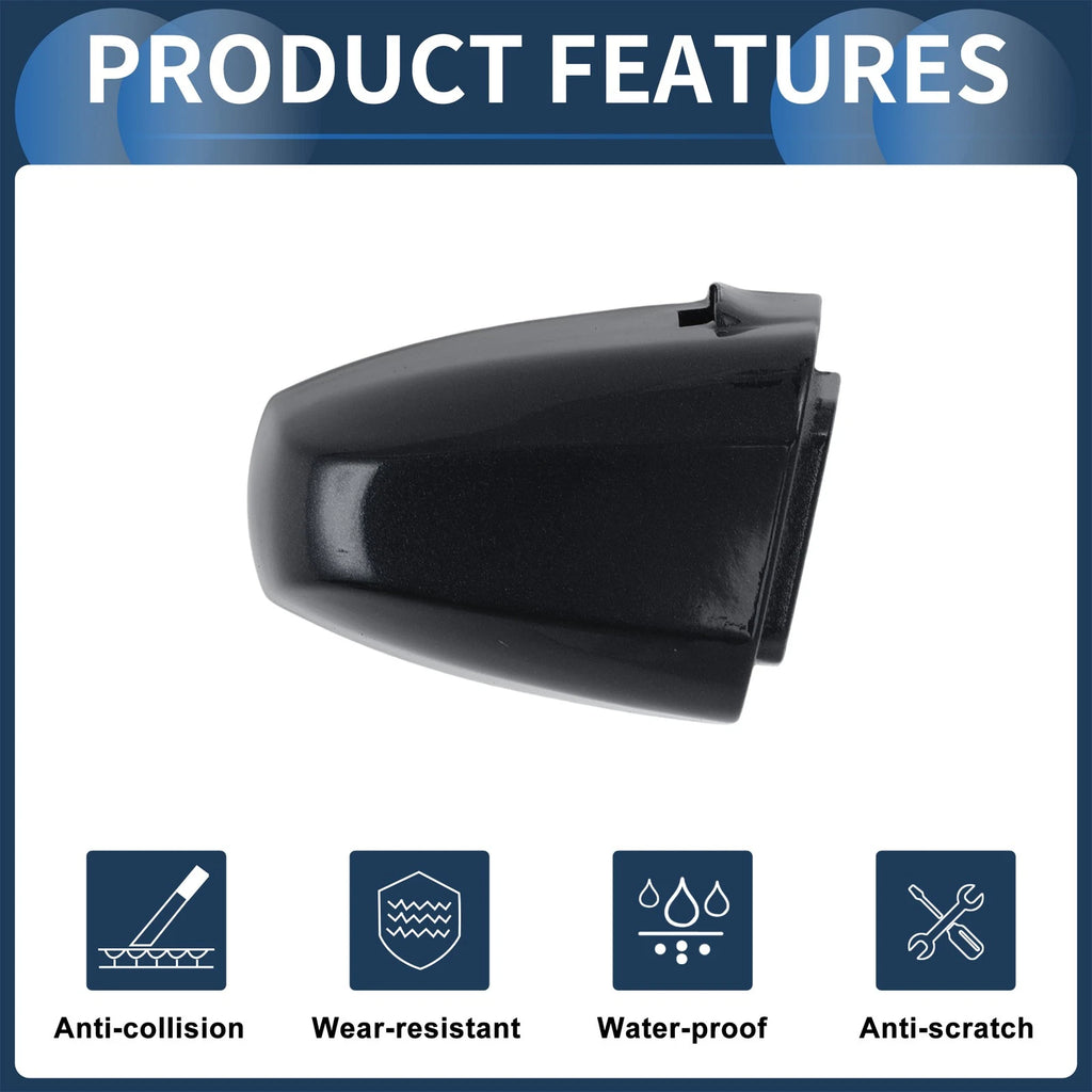 Door Handle Cover Front Left No. 51217396541 for BMW X1 (2015–2018) Black Sapphire