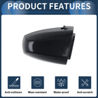 Door Handle Cover Front Left No. 51217396541 for BMW X1 (2015–2018) Black Sapphire