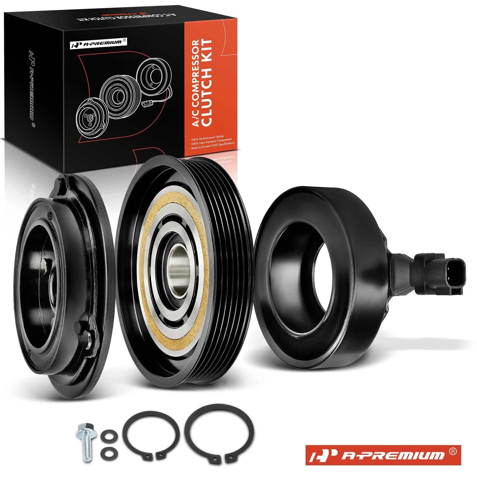 A/C Compressor Clutch Kit for Jeep Liberty (2009–2012) Dodge Nitro (2009–2011)