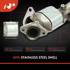 Left Catalytic Converter for Ford Crown Victoria (1996–2002)
