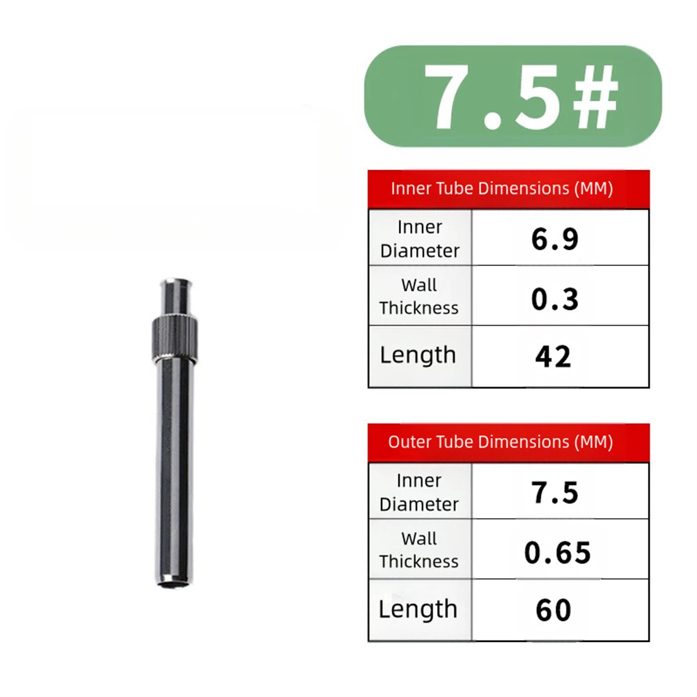 Fishing Rod Connecting Tube for Rod Repair and DIY Projects