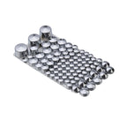 Chrome Bolt Toppers Caps for Harley Softail Twin Cam (1984–2006)