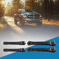 4x Upper & Lower Control Arms with Bushings for Dodge Ram 2500 2003-2009 4WD
