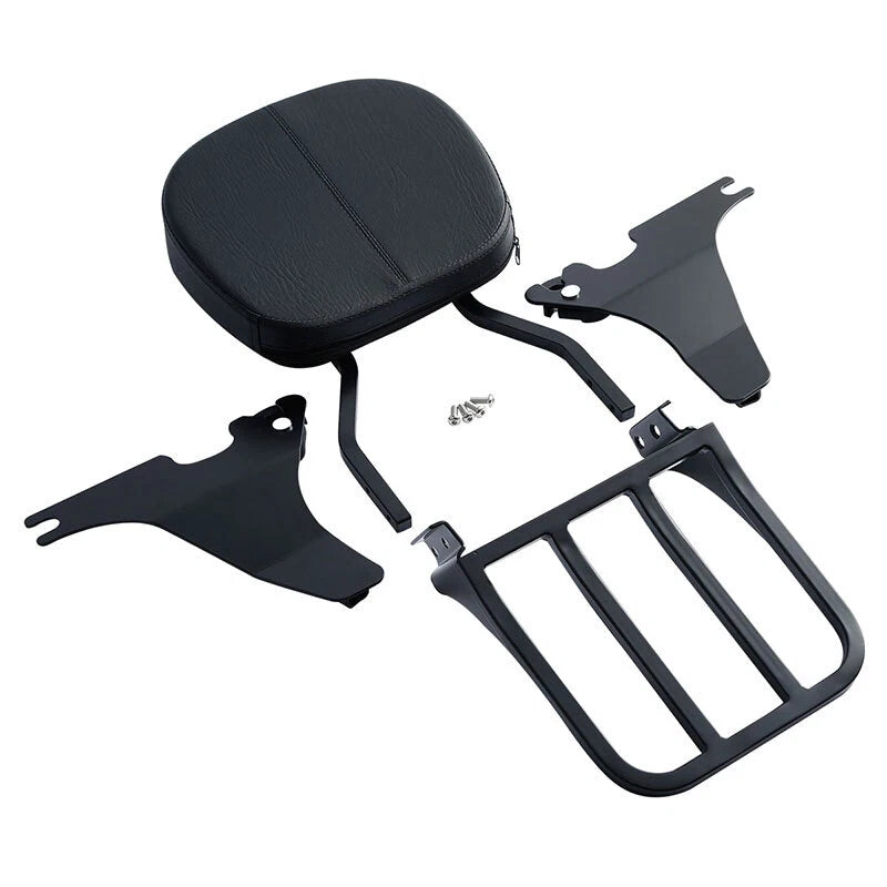 Sissy Bar Backrest Luggage Rack for Harley Sportster Forty Eight (2004–2022)