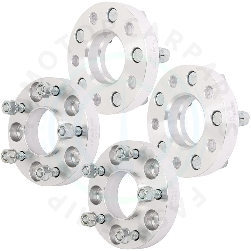 Set of 4 Wheel Spacers 1" 25mm Thick for BMW 128i 135i 328i M3 (2008–2013)