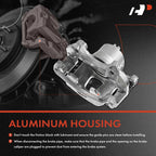 12x Brake Pad and Caliper for Nissan Sentra (2000–2001)