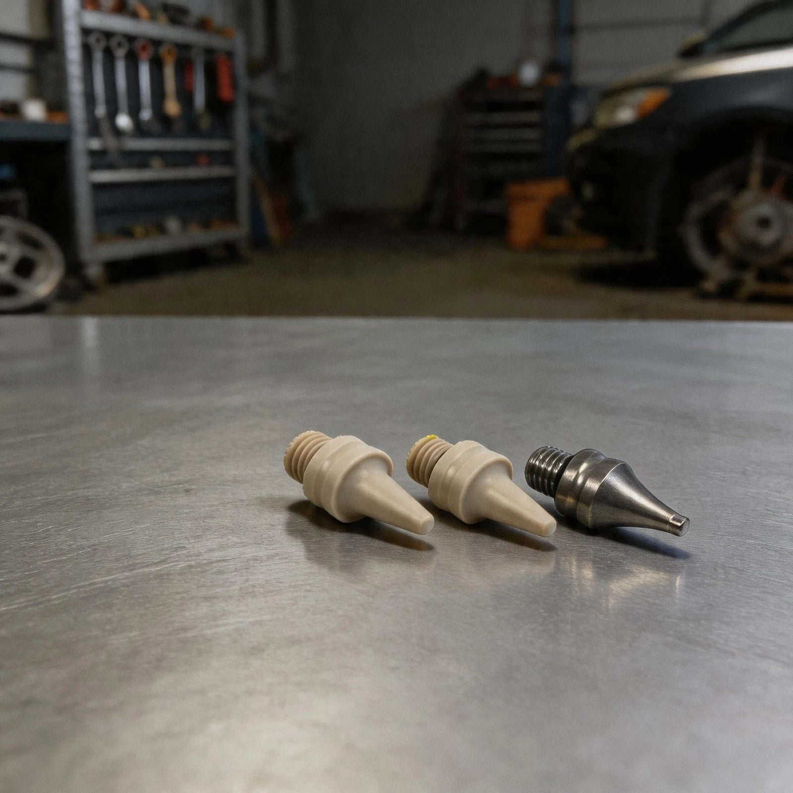 Car Dent Removal Tool for Universal Use (PEEK, M8 Thread, Dual Head)