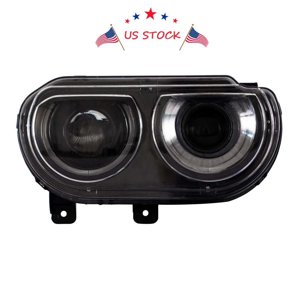 Set of DRL Projector Headlights for Dodge Challenger (2009-2014)