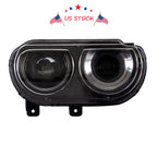 Set of DRL Projector Headlights for Dodge Challenger (2009-2014)